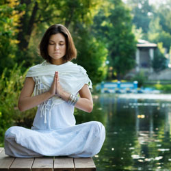 meditating-woman